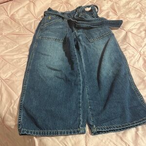 Women's Blue Wide-Leg Jeans